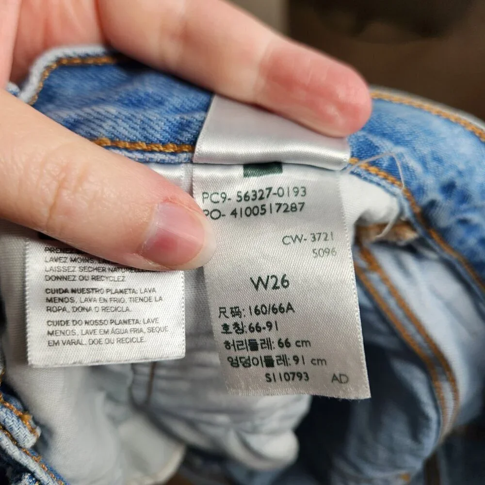 Levis minor wear
